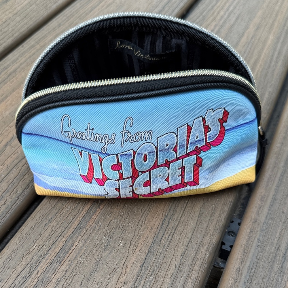 Victoria's Secret Colorful Greetings Cosmetic Pouch
